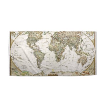Ručník Mapa světa