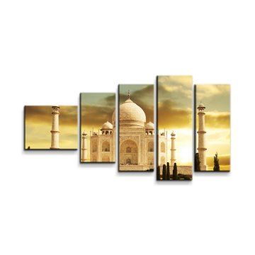 Obraz - 5-dílný Taj Mahal