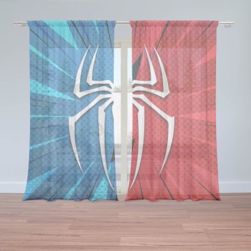Záclony Spider: 2ks 150x250cm