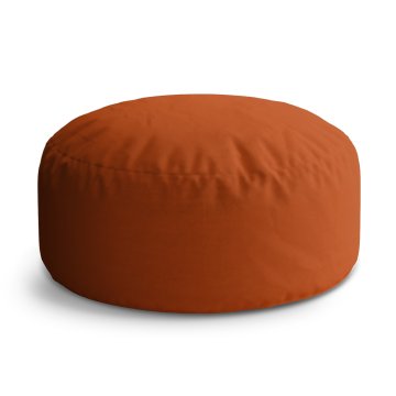 Taburet Circle Cihlově oranžová: 40x50 cm