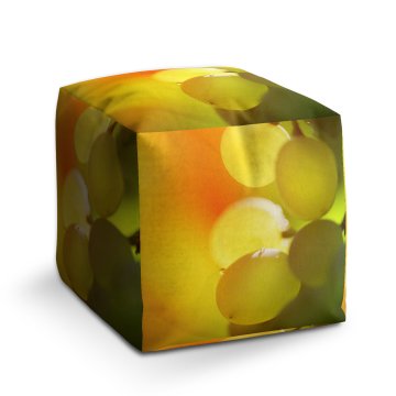 Taburet Cube Hroznové víno: 40x40x40 cm