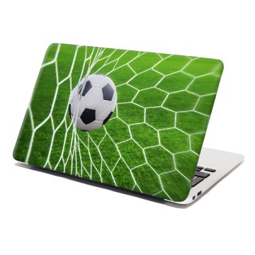 Samolepka na notebook Fotbalový míč v bráně