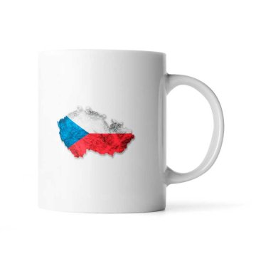 Hrnek Česká vlajka - Hrdě za Česko