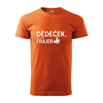 Tričko s potiskem Frajer dědeček