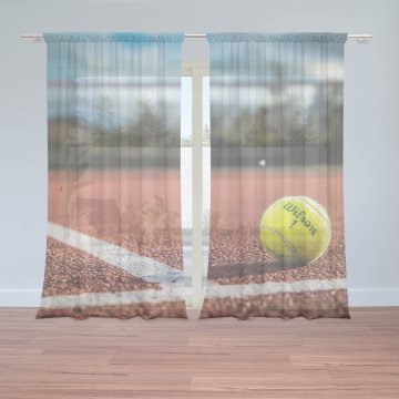 Záclony Tennis: 2ks 150x250cm