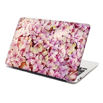 Samolepka na notebook Růžové květy