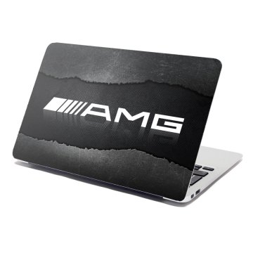 Samolepka na notebook AMG černá