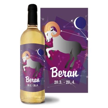 Bílé víno Beran: 0,75 l 