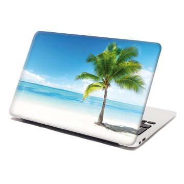 Samolepka na notebook Palma na pláži