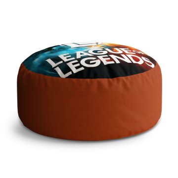 Taburet Circle League of Legends Glow: 40x50 cm