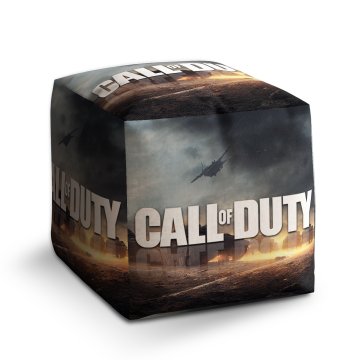 Taburet Cube Call of Duty Bojiště: 40x40x40 cm