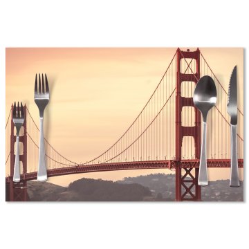 Prostírání Golden Gate 2: 40x30cm