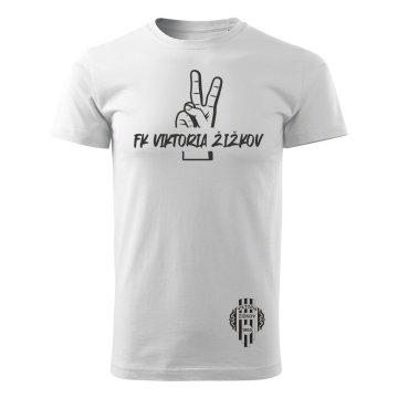Tričko FK VIKTORIA ŽIŽKOV - Victory - bílé