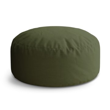 Taburet Circle Vojenská zelená: 40x50 cm