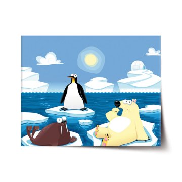 Plakát Lední zvířátka