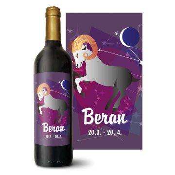 Červené víno Beran: 0,75 l 