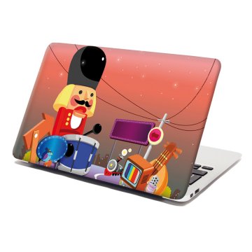 Samolepka na notebook Bubeníček