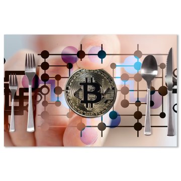 Prostírání Bitcoin: 40x30cm