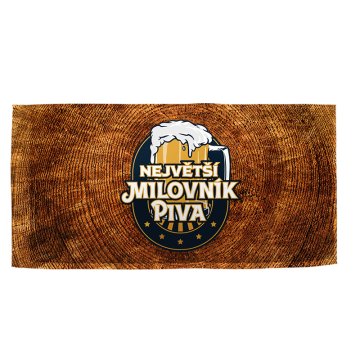 Ručník Největší milovník piva