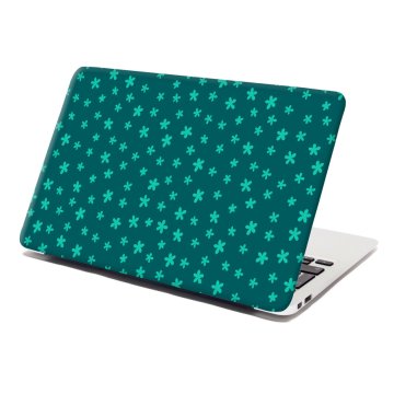 Samolepka na notebook Zelené hvězdy