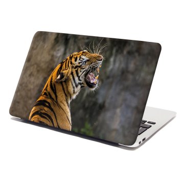 Samolepka na notebook Řvoucí tygr