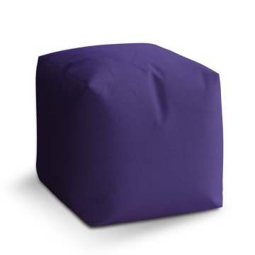 Taburet Cube Purpurová: 40x40x40 cm