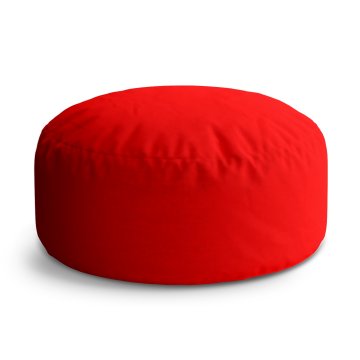 Taburet Circle Červená: 40x50 cm